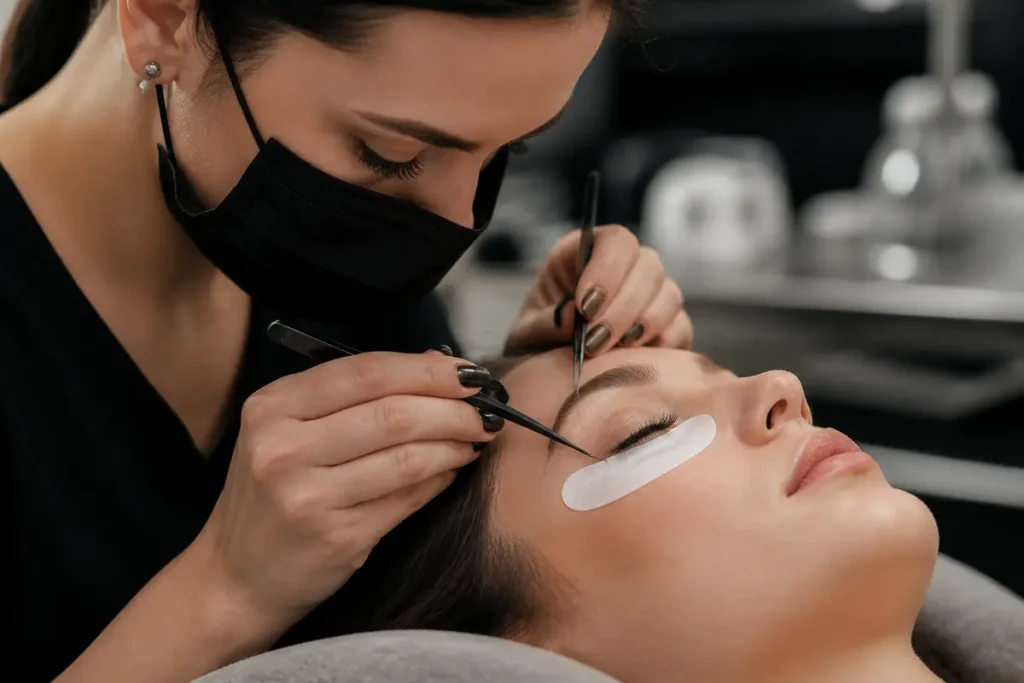 Lijm voor wimperextensions: kiezen zonder irritatie